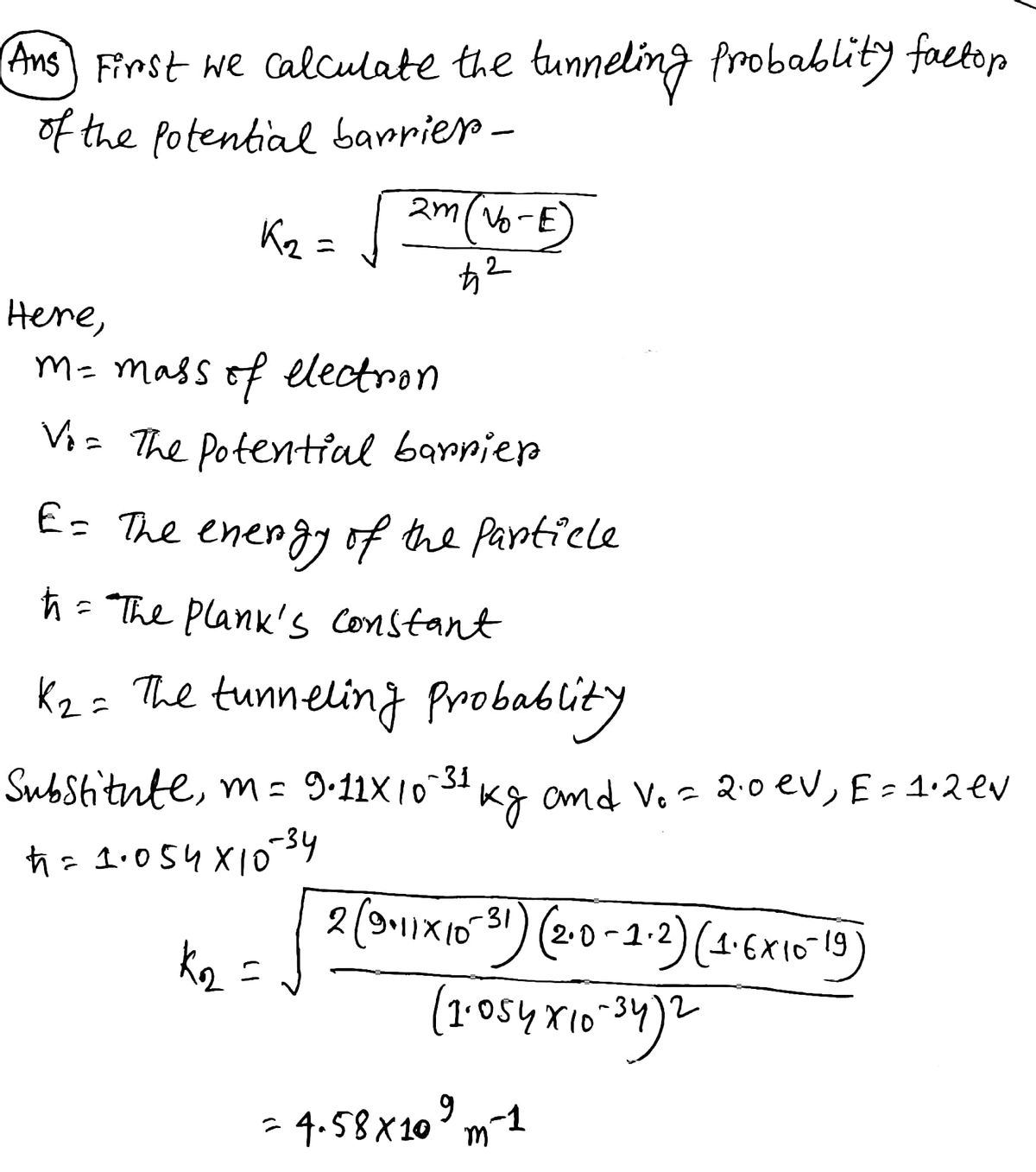 Chemistry homework question answer, step 1, image 1